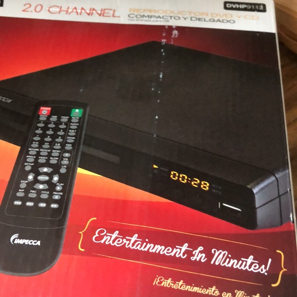 DVD/CD Player w/Remote NEW - Picture 2 of 7